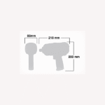 بکس بادی شینانو SHINANO درایو 3/4 مدل SI-1550SR - تصویر 3
