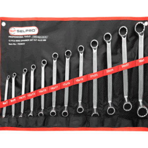 ست آچار دو سر رینگ 12 عددی سلپرو