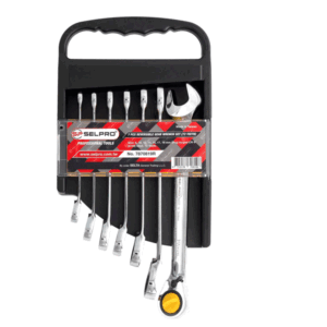 آچار یکسر رینگ جغجغه ای 7 عددی سلپرو